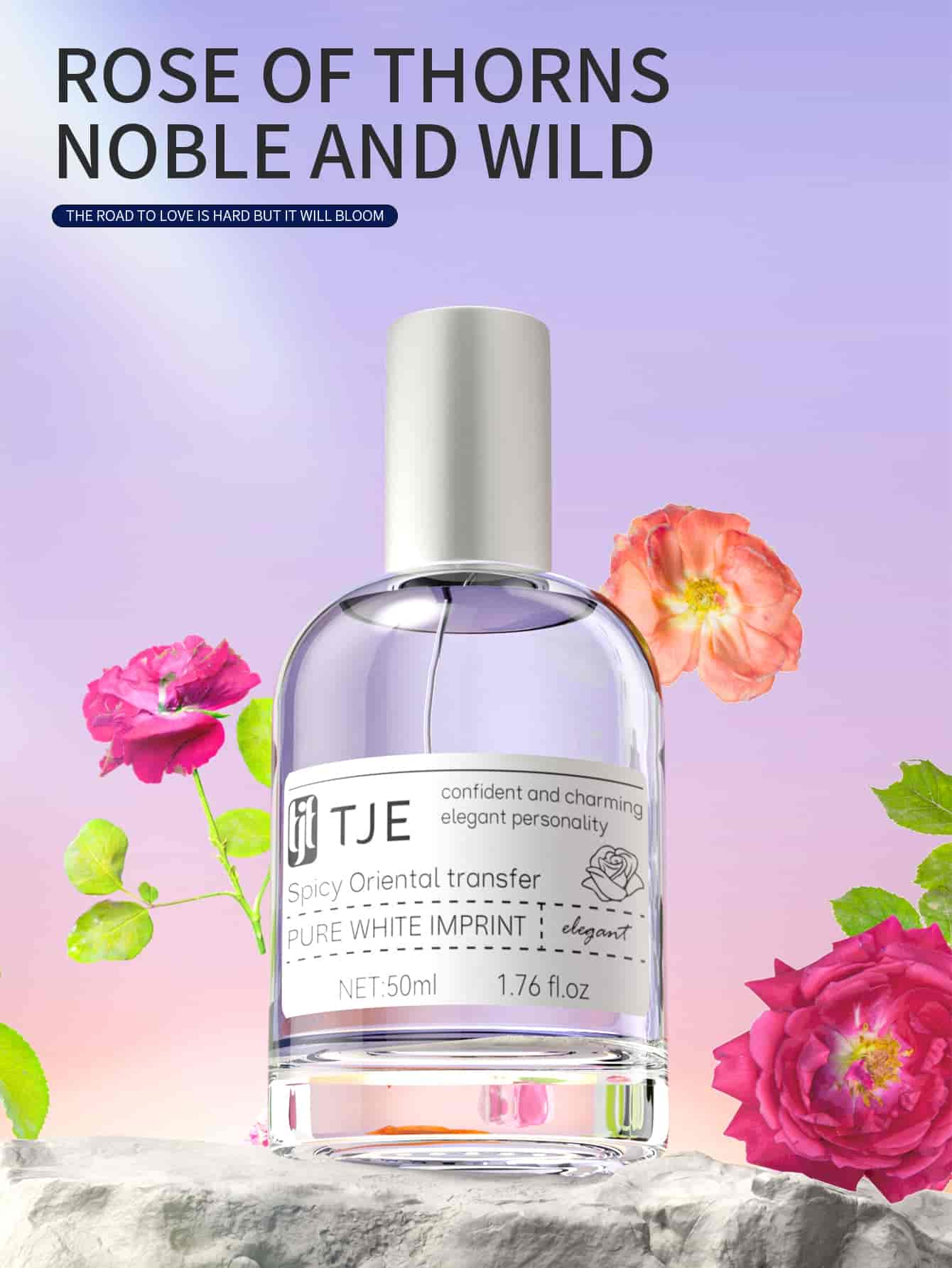 Nước hoa nữ TJE Thorn Rose quyến rũ, sang trọng và ngọt ngào 50ml