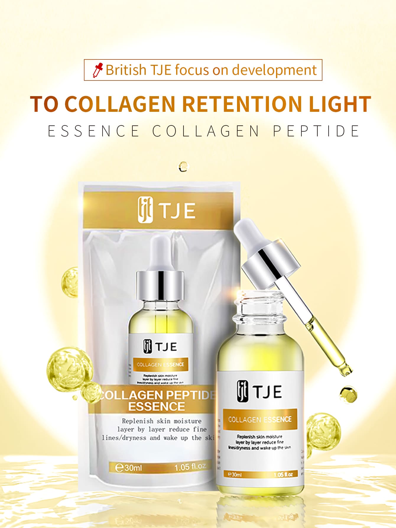 Serum TJE Collagen Peptide phục hồi collagen cho làn da 30ml