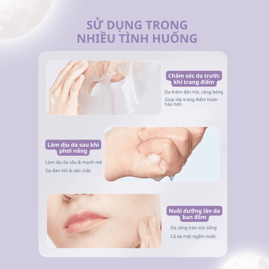 Combo 5 Mặt nạ nho biển HA cao cấp TJE – dưỡng ẩm sâu, cải thiện tình trạng lão hoá da