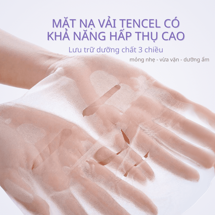 Combo 5 Mặt nạ nho biển HA cao cấp TJE – dưỡng ẩm sâu, cải thiện tình trạng lão hoá da