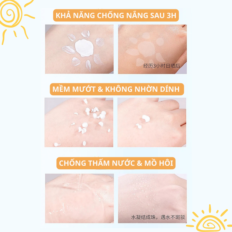 Kem Chống Nắng Dạng Sữa Chống Nước TJE Sun Blocking Cream SPF50+ PA+++ 45ml